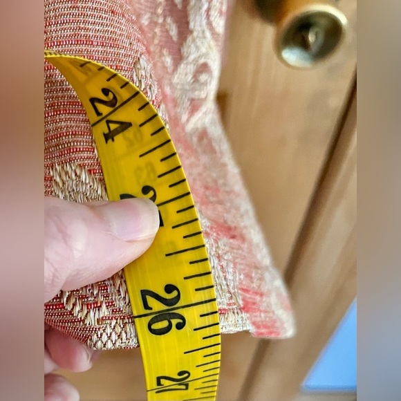 Isabella Bird Size Medium Muted Earthtone Red and Gold Abalone Button Up Jacket - Picture 11 of 12